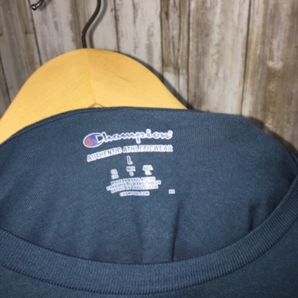 Champion Alabama Crimson Tide Long Sleeve Tee Women’s Large Blue Teal NCAA - Picture 5 of 5